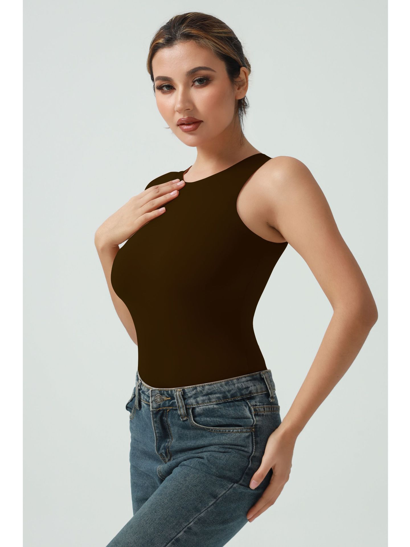 One-piece Corset Women's Open-end Plastic Seamless