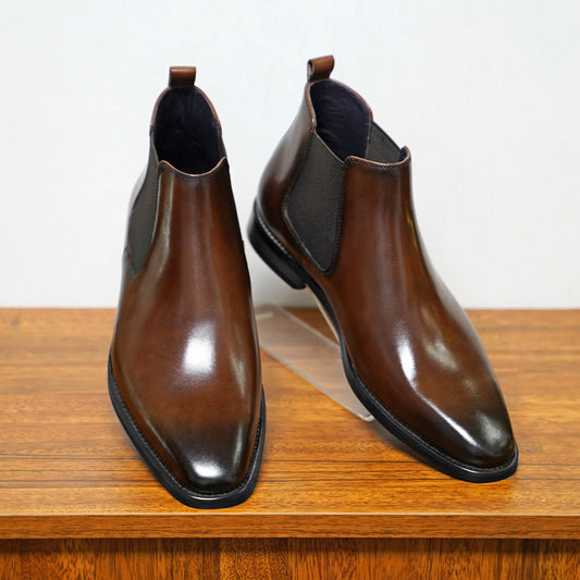 Vintage Handmade Leather Boots